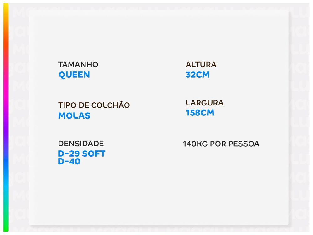 Colchão Queen Umaflex de Molas Ensacadas 32x158x198cm Sonno Di Firenze - 2