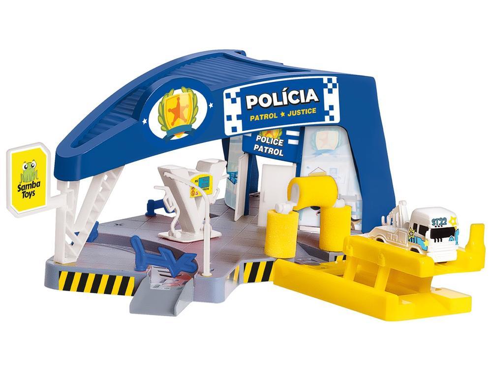 Playset Polícia Estação de Polícia Samba Toys  - 1