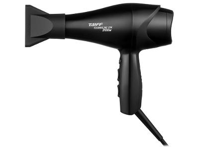 Secador de Cabelo Taiff Profissional com Íons Preto 2100W 2 Velocidades Tourmaline Íon 389