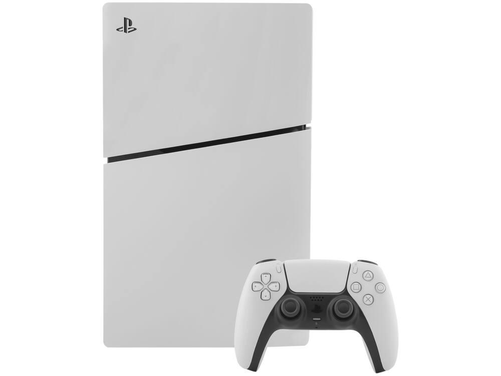 PlayStation 5 Disk 2025 1TB 1 Controle Branco Sony com 2 Jogos - 4