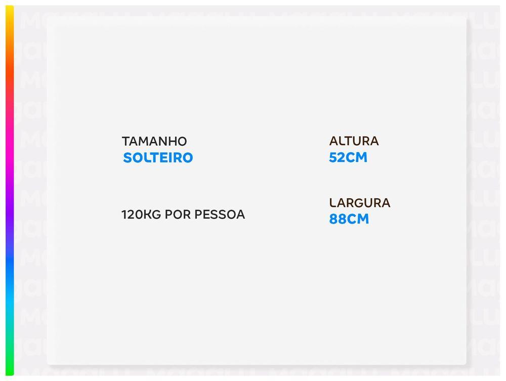 Cama Box Solteiro Umaflex 52x88x188cm Manu - 2