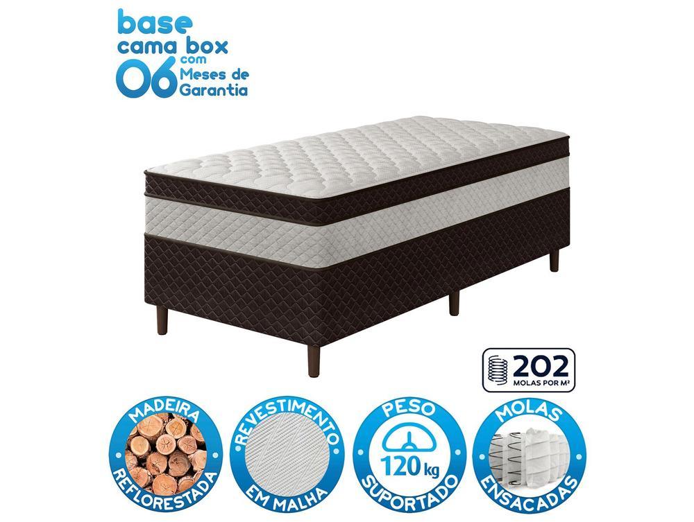 Cama Box Solteiro Umaflex 52x88x188cm Manu - 4