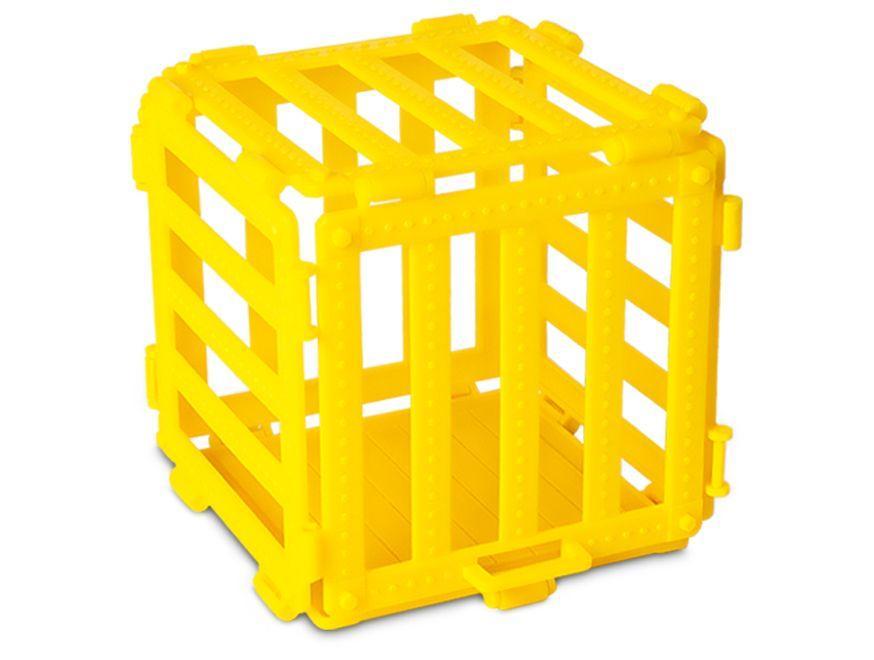 Dinossauro Rex Attack Amarelo e Marrom 10cm  - 4