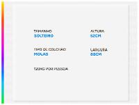 Cama Box Casal Umaflex de Mola Ensacada 88x52x188cm Carol Plus Euro - 2