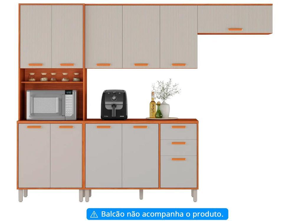 Armário de Cozinha Compacta Itatiaia Itafriz 8 Portas - 2