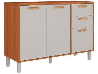 Armário de Cozinha Compacta Itatiaia Itafriz 8 Portas