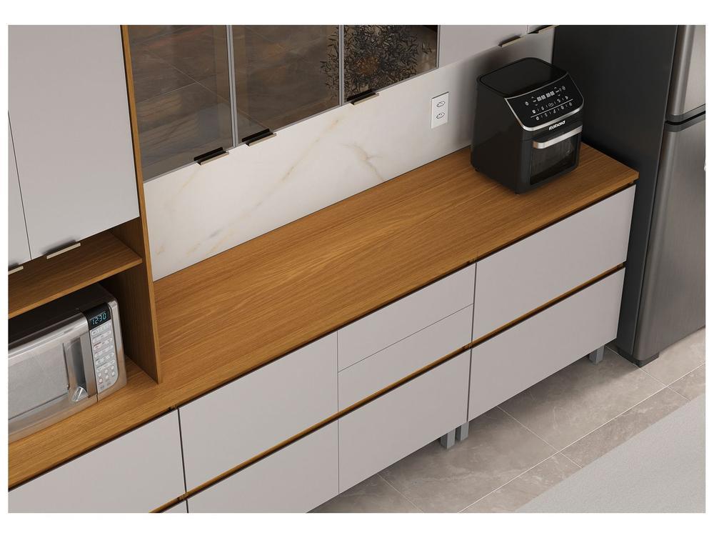 Armário de Cozinha Completa Itatiaia Lumina 14 Portas 2 Gavetas - 7