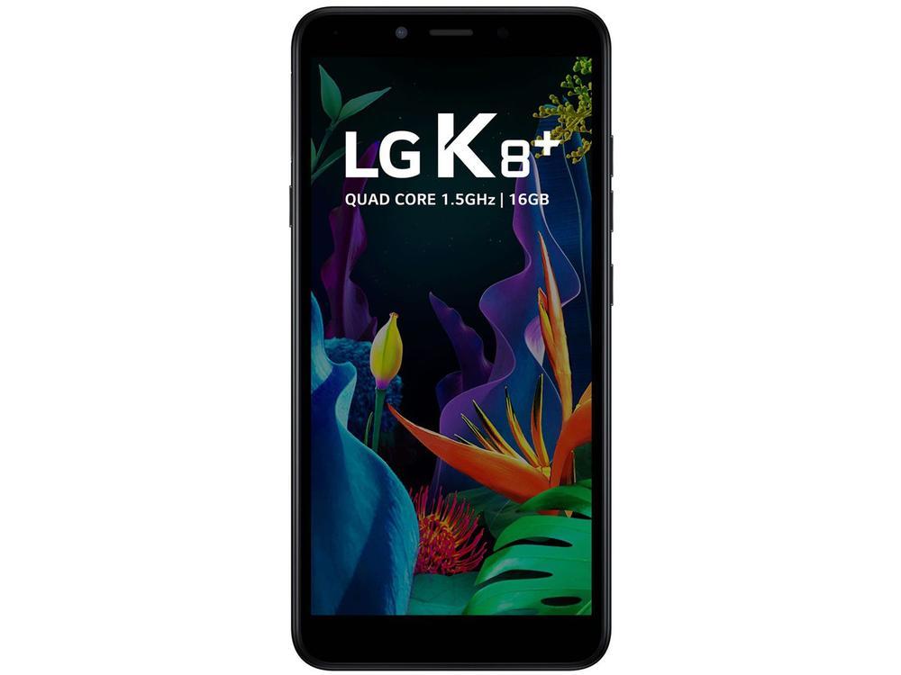 Smartphone LG K8 Plus 16GB Preto 4G Quad-Core  - 1GB RAM 5,45” Câm. 8MP + Câm. Selfie 5MP - 6