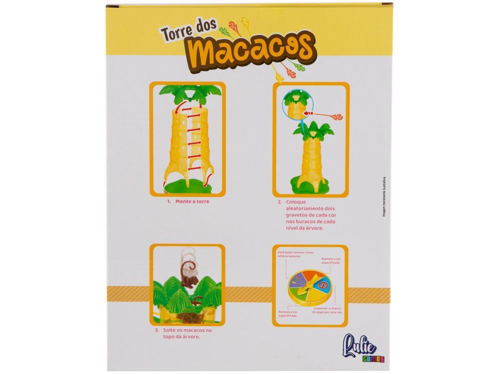 Jogo Torre dos Macacos Lulie Kids - 7