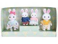 Mini Figura Família Coelho Lulie Kids 4 Unidades  - 3