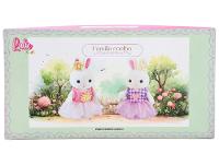 Mini Figura Família Coelho Lulie Kids 4 Unidades  - 4