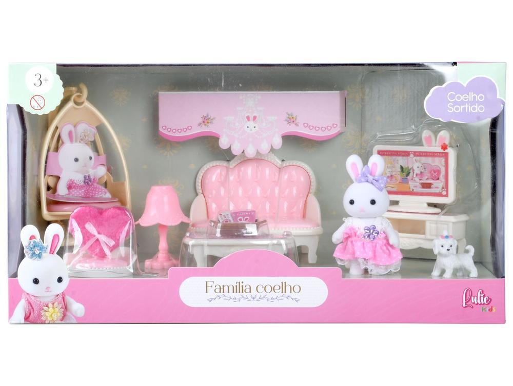 Playset Coelho Lullie Kids Quarto Miniatura  - 5