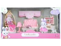 Playset Coelho Lullie Kids Quarto Miniatura  - 5