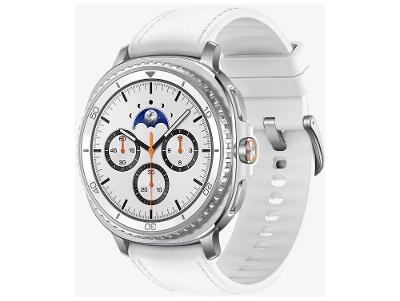 Smartwatch Samsung Galaxy Watch8 Classic 46mm Branco 64GB Bluetooth LTE