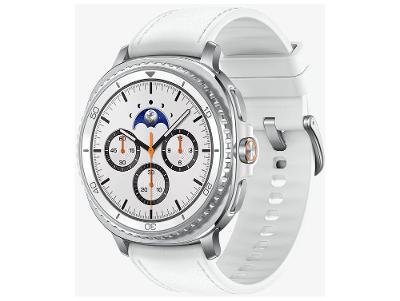 Smartwatch Samsung Galaxy Watch8 Classic 46mm Branco 64GB Bluetooth LTE