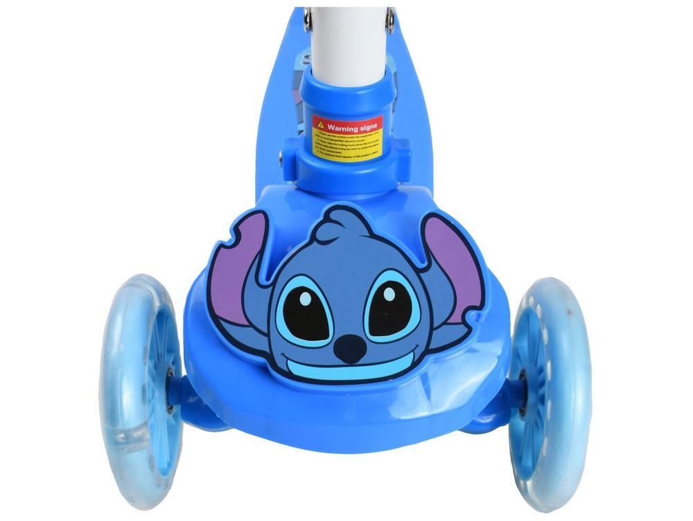 Patinete Infantil 3 Rodas Stitch Ascensus Trading Disney Azul - 4