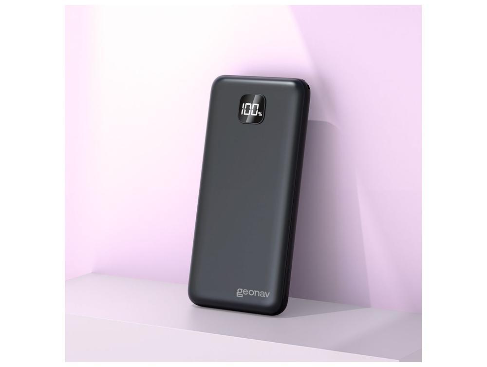 Carregador Portátil/Power Bank 10.000mAh Geonav Energia Turbo Slim Charge - 4