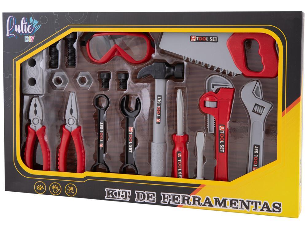 Kit de Ferramentas de Brinquedo Tool Set 18 Peças - 8