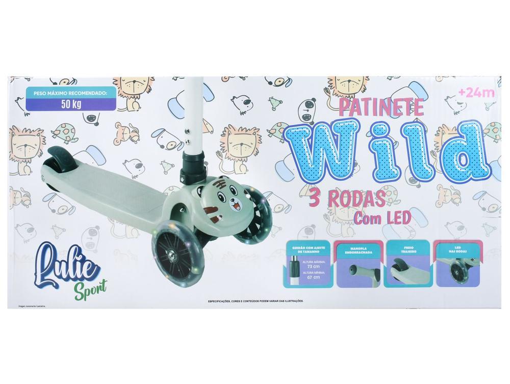 Patinete Infantil 3 Rodas Gato Ascensus Trading Lullie Sport - 9