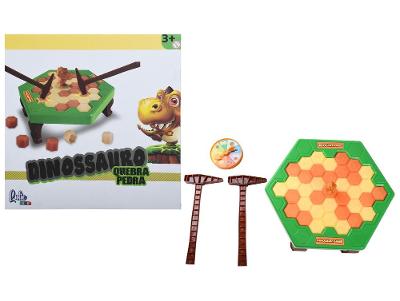 Jogo Quebra Pedra Dinossauro Lulie Games 