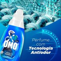Lava Roupas Líquido Ciclo Rápido OMO Ação Antiodor 750ml - 8