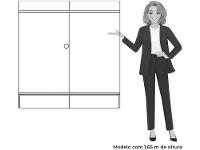 Painel para TV até 42" Móveis Albatroz Wave - 6