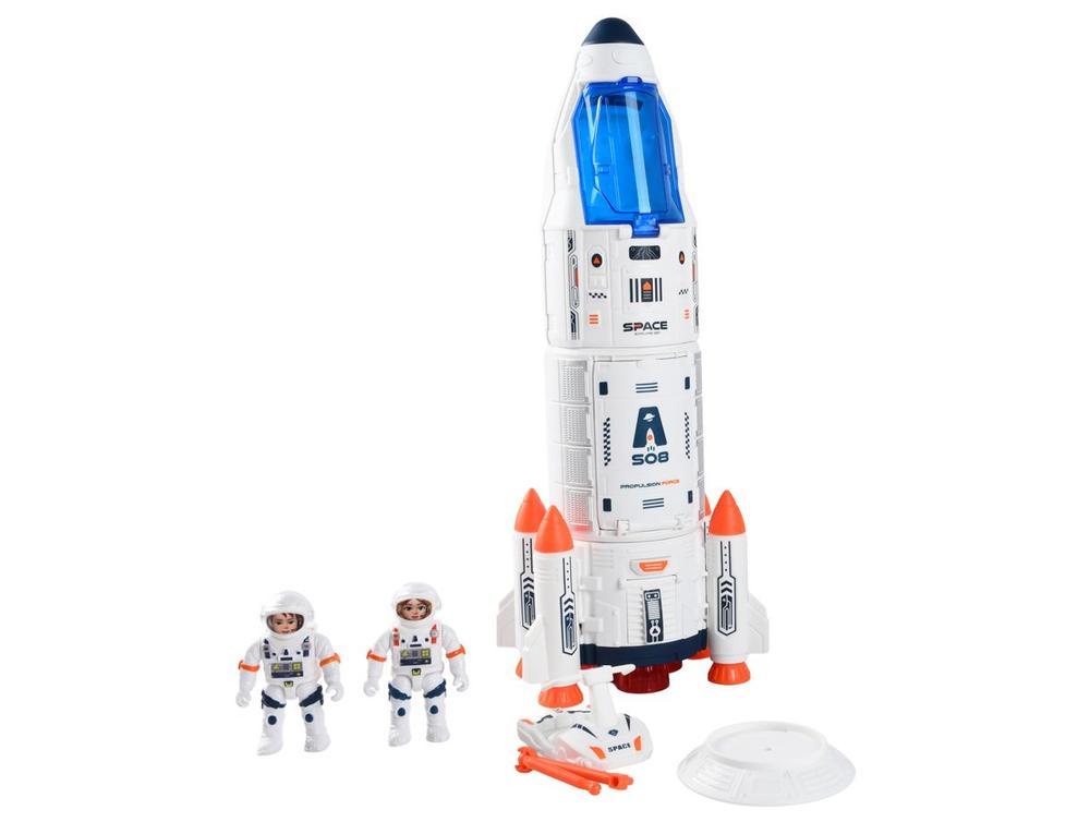 Playset Conjunto Espacial Lulie Espacial 7 peças - 2
