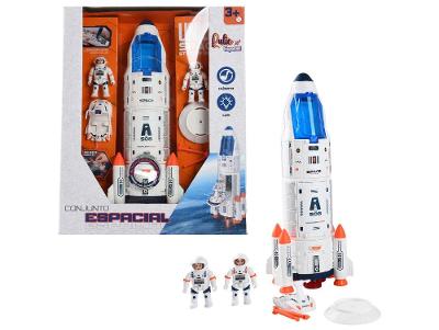 Playset Conjunto Espacial Lulie Espacial 7 peças