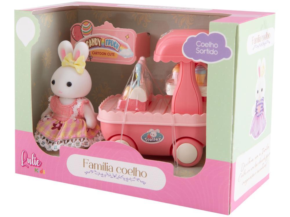 Mini Figura Família Coelho Lulie Kids  - 7