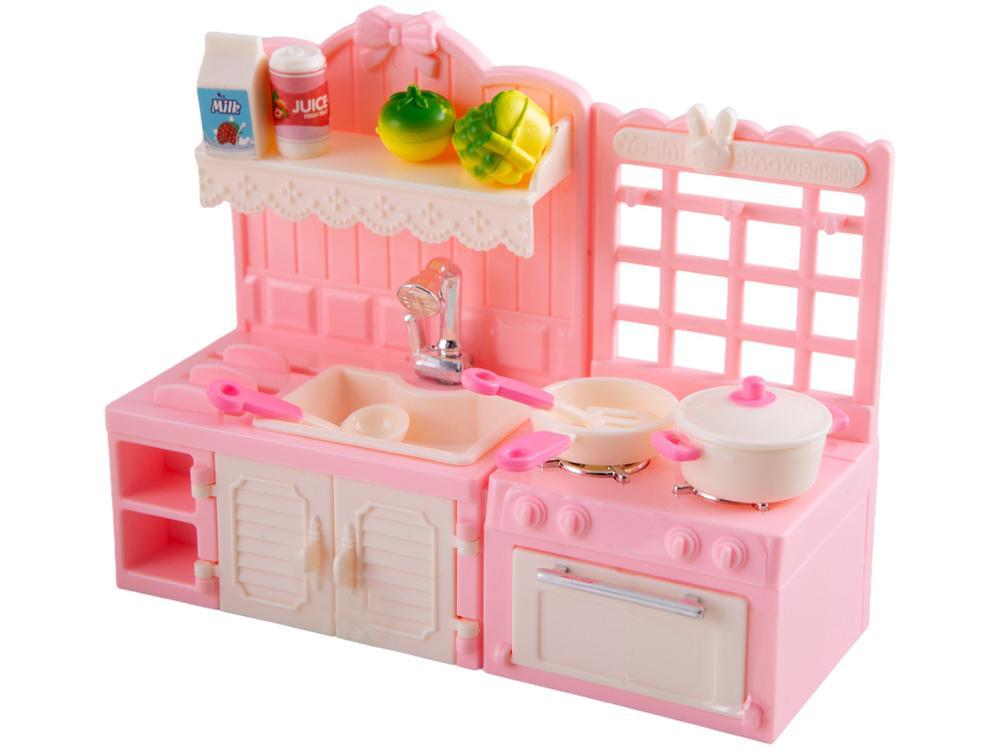 Playset Família Coelho Cozinha Lulie Kids 21 peças - 6