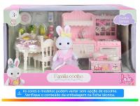Playset Família Coelho Cozinha Lulie Kids 21 peças - 2