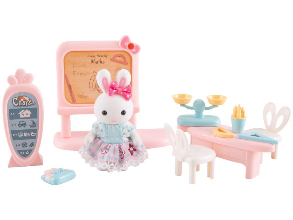 Mini Figura Família Coelho Lulie Kids  - 1