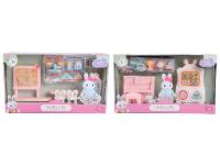 Mini Figura Família Coelho Lulie Kids  - 1