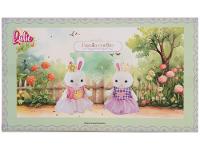 Mini Figura Família Coelho Lulie Kids  - 8