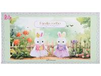 Playset Família Coelho Carrinho de Sobremesa Lulie - 4