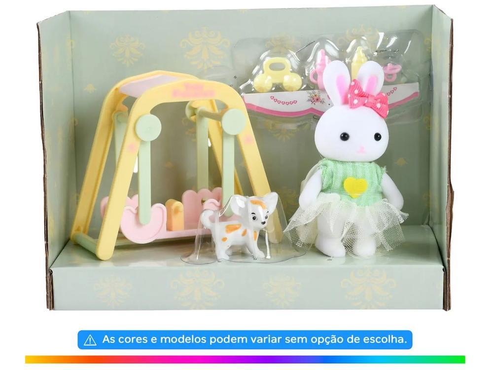 Mini Figura Família Coelho Lulie Kids  - 2