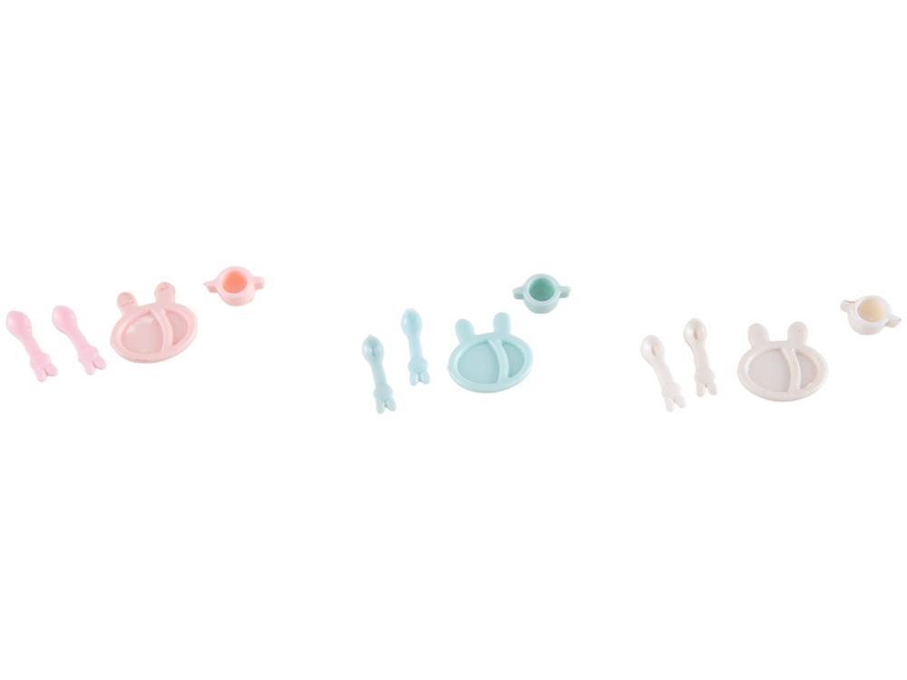 Mini Figura Família Coelho Lulie Kids 4 Unidades  - 8