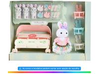 Mini Figura Família Coelho Lulie Kids 4 Unidades  - 2