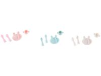 Mini Figura Família Coelho Lulie Kids 4 Unidades  - 8