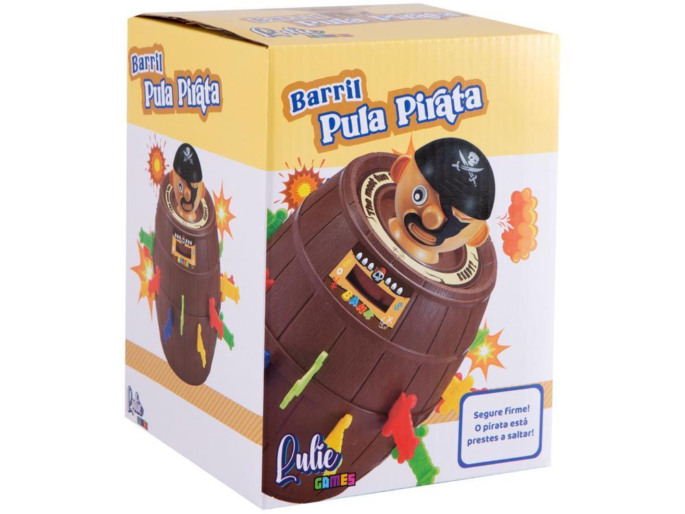 Jogo Barril Pula Pirata Lulie Kids - 6