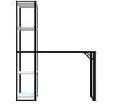 Mesa de Escritório Indusat D7 Home Office D-7006 - 2