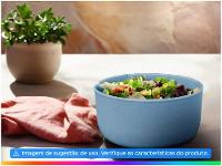 Bowl Fibra de Bambú Azul Hauskraft FBBU010/AZ 440ml - 2