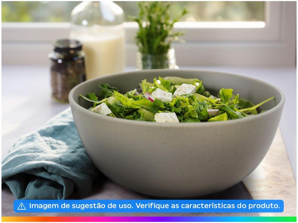 Bowl Fibra de Bambú Cinza Hauskraft FBBU004/CZ 600ml - 2