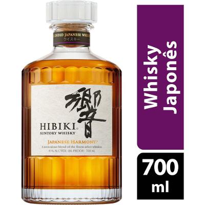 Whisky Hibiki Suntory Blended Japonês 700ml