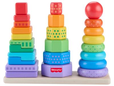 Fisher-Price Brinquedo Torre de Atividades de Madeira