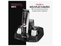 Aparador de Pelos Mondial Super Groom 10 BG-08 com Acessórios 78605-01 - 2