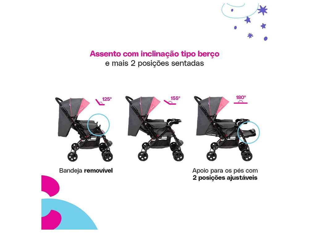 Carrinho de Bebê com Bebê Conforto Cosco Kids Reverse 0 a 15kg - 4