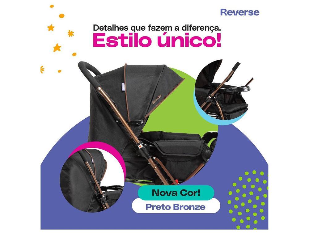 Carrinho de Bebê Cosco Kids Reverse Alça Reversível 0 a 15kg - 3