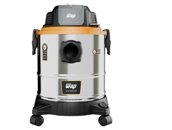Aspirador de Pó e Água Wap com Filtro HEPA 1900W GTW Inox 20i Inox e Preto FW010265 - 5