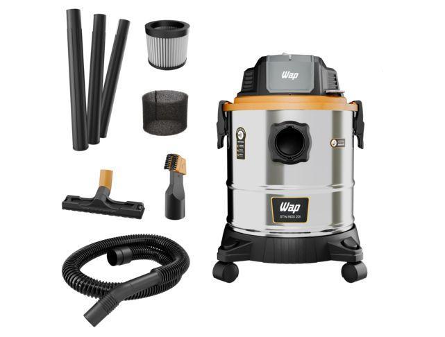 Aspirador de Pó e Água Wap com Filtro HEPA 1900W GTW Inox 20i Inox e Preto FW010266 - 2
